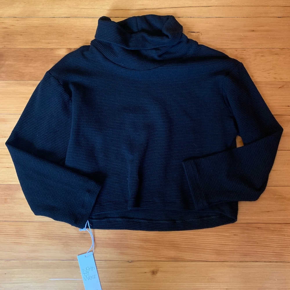 North of West Pam Waffle Turtleneck
